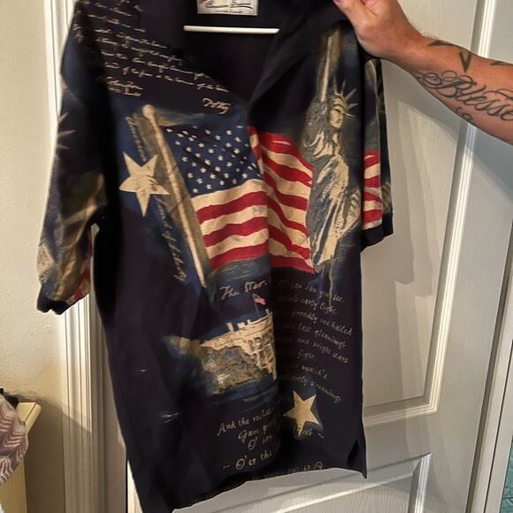 Other - Americans flag polo shirt